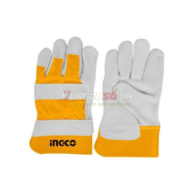 Găng tay vải da 10.5in INGCO HGVC01