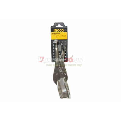 Kềm hàn bấm chết mỏ dẹp 10 Inch INGCO HWP0210
