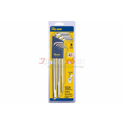 Bộ lục giác trắng đầu bi 9 cây IRWIN T9097080