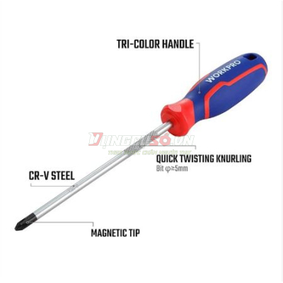 Bộ tuốc nơ vít 2 chi tiết Workpro - WP200503