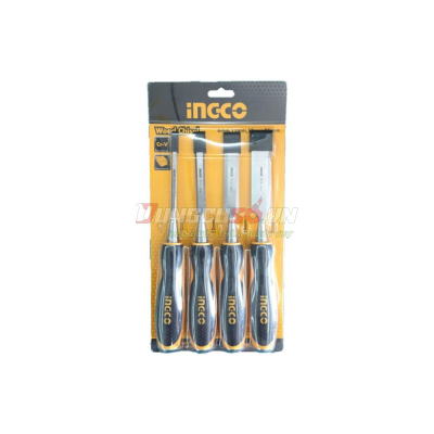 Bộ 4 đục gỗ 6-25mm INGCO HKTWC0401