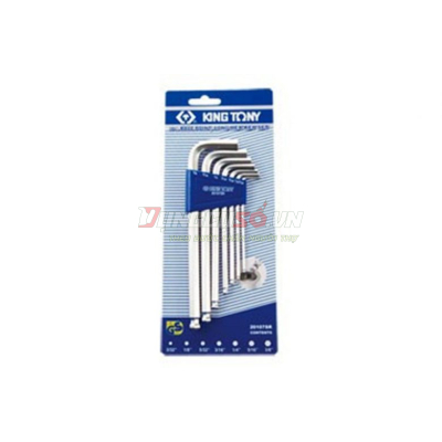 Bộ lục giác 7 chi tiết hệ mét Kingtony 20107MR01