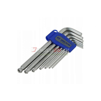 Bộ lục giác 7 chi tiết hệ inch Kingtony 20107SR