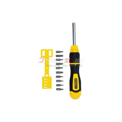 Bộ tua vít đa năng đảo chiều (10 mũi) Stanley STHT68010-8