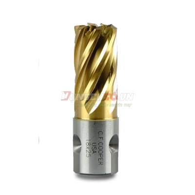 Mũi khoan từ thép gió HSS 18x25mm CFCooper MH25-18