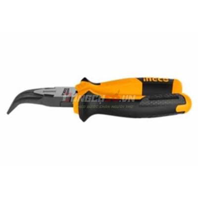Kềm Mũi Nhọn Mỏ Cong 160mm INGCO HBNP28168