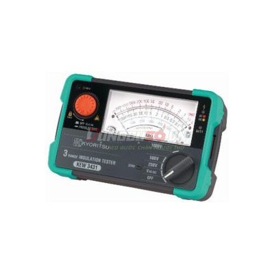 Đồng hồ đo điện trở cách điện (1000V/2GΩ,đo AC/DC) Kyoritsu 3431