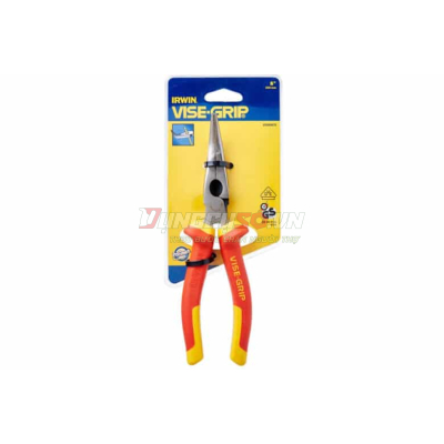 Kềm mũi dài cong VDE 1000V 8″/200mm IRWIN 10505870
