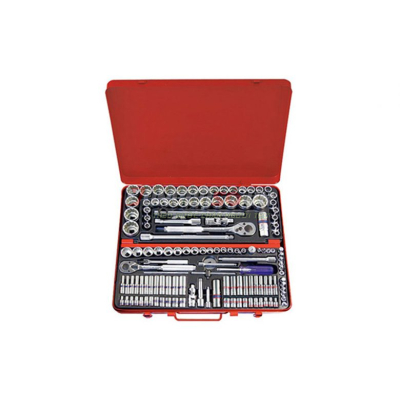 Bộ tuýp 1/2″,1/4″,3/8″ 135 chi tiết Kingtony 9033CR