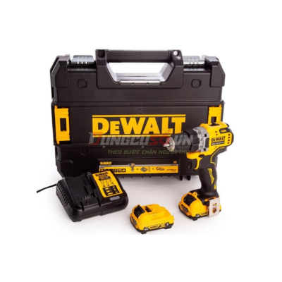 Máy khoan vặn vít pin 12V DeWALT DCD701D1