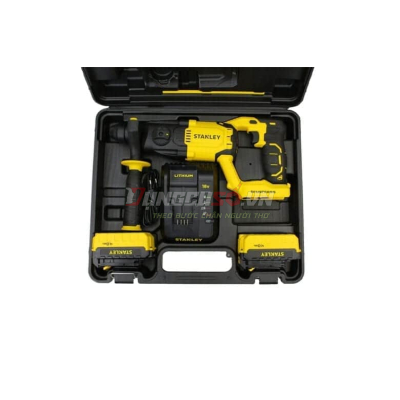 Máy khoan bê tông pin 18V Stanley SBR20M2K-B1