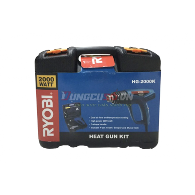 Máy thổi hơi nóng 2000W Ryobi HG-2000K