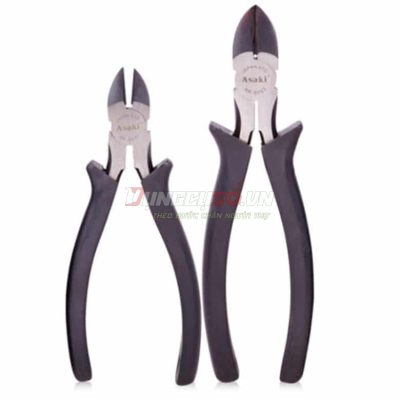 Kềm cắt cán đen kiểu Mỹ 8”/200mm Asaki AK-8053