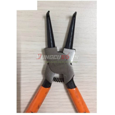 Kềm bóp phe mỏ cong 7”/175mm Asaki AK-8349