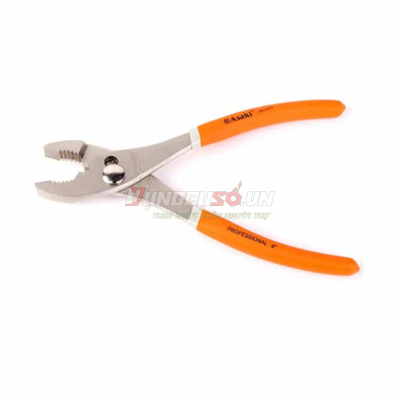 Kềm 2 lỗ cao cấp 6”/150mm Asaki AK-8373