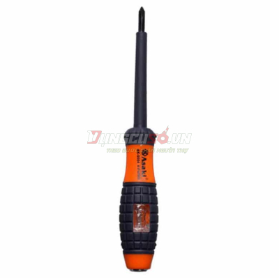 Tua vít cách điện & thử điện 5 x 100mm (+) Asaki AK-9086