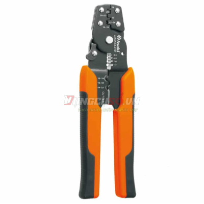 Kềm bấm và tuốt dây điện đa năng 8,5″/212mm Asaki AK-9107