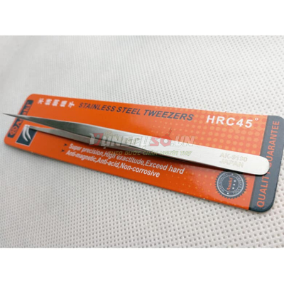 Nhíp inox gắp linh kiện mũi nhọn 140 x 7 x 2mm Asaki AK-9190