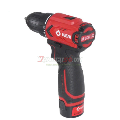 Máy khoan vặn vít 2 chức năng pin 12V KEN BL7312- Không Chổi Than
