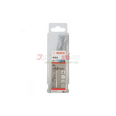 Mũi khoan sắt HSS-G 8.8mm (hộp 5 mũi)