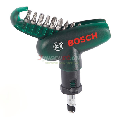 Bộ mũi vặn vít cầm tay 10 món