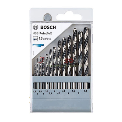 Bộ mũi khoan HSS 13mũi 1.5-6.5mm
