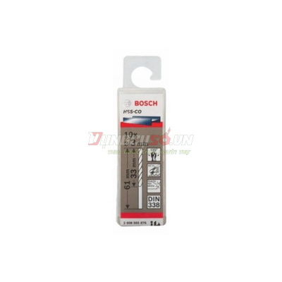 Mũi khoan INOX HSS-Co 3mm (hộp 10 mũi)