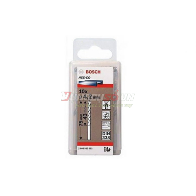 Mũi khoan INOX HSS-Co 4.2mm (hộp 10 mũi)