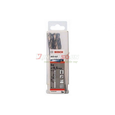 Mũi khoan INOX HSS-Co 9.5mm (hộp 5 mũi)