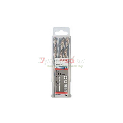 Mũi khoan INOX HSS-Co 11mm (hộp 5 mũi)