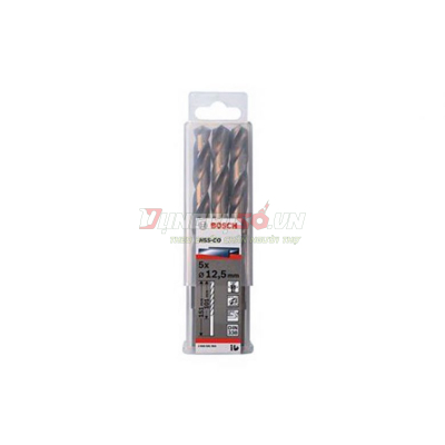 Mũi khoan INOX HSS-Co 12.5mm (hộp 5 mũi)