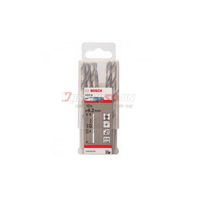 Mũi khoan sắt HSS-G 6.7mm (hộp 10 mũi)