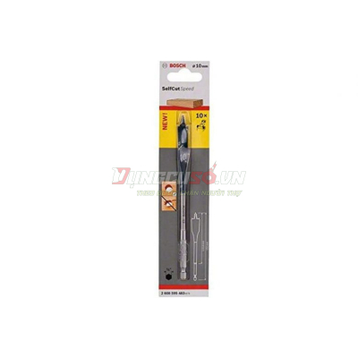Mũi khoét gỗ đuôi cá 10x152mm Bosch 2608595483