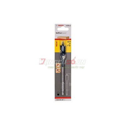 Mũi khoét gỗ đuôi cá 16x152mm Bosch 2608595487