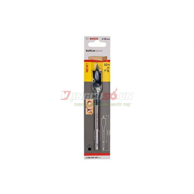 Mũi khoét gỗ đuôi cá 17x152mm Bosch 2608595488