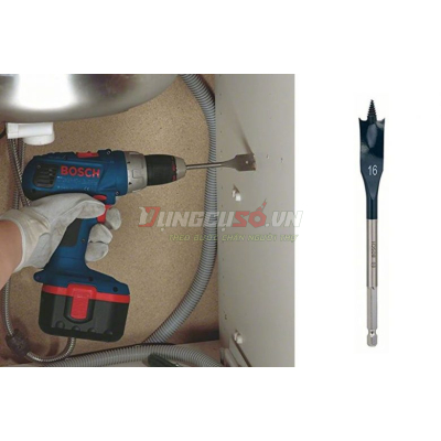 Mũi khoét gỗ đuôi cá 17x152mm Bosch 2608595488
