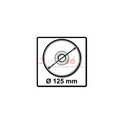 Đá cắt 125x1x22.2mm (Inox)