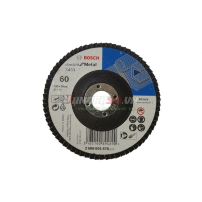 Đĩa nhám xếp Alox P60 Ø100mm 