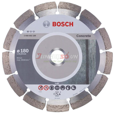 Đĩa cắt kim cương 180x22.2mm bê tông