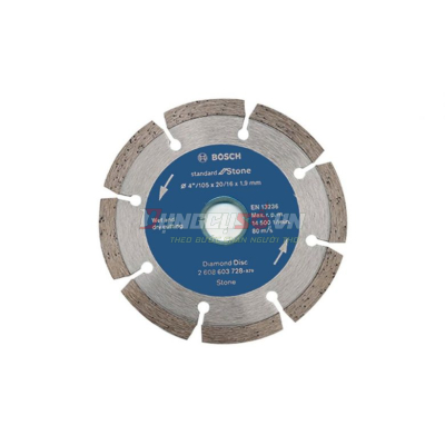 Đĩa cắt kim cương 105x20/16mm granite