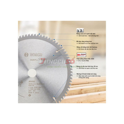 Lưỡi cưa gỗ 254x25.4mm T40