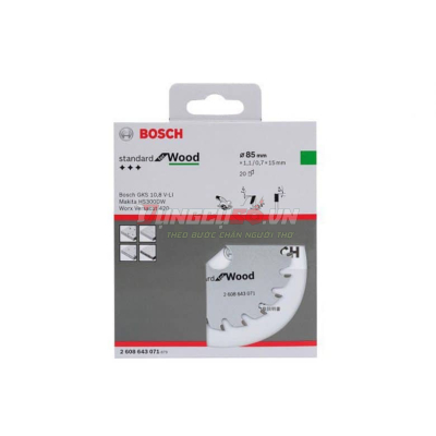 Lưỡi cưa gỗ 85x15mm T20 