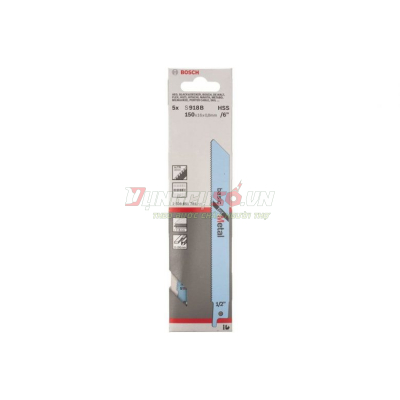 Lưỡi cưa kiếm S 918 BF – Sắt 5 lưỡi Bosch 2608651781
