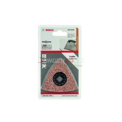 Đĩa chà nhám tam giác AVZ 78 RT 78mm Bosch 2608661648