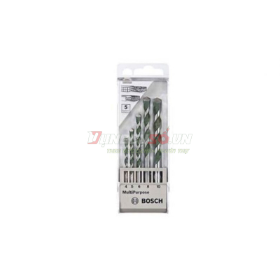 Mũi khoan đa năng bộ 5 mũi (4/6/8/10mm)