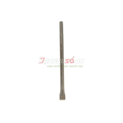 Mũi đục dẹt SDS-MAX 400mm (bộ 10 mũi) - mới, có vỏ chống rỉ
