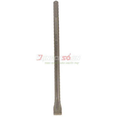 Mũi đục dẹt SDS-MAX 400mm (bộ 10 mũi) - mới, có vỏ chống rỉ