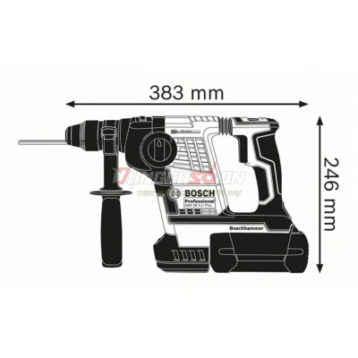 Máy khoan động lực pin 36V Bosch GBH 36V-LI (Pin 4Ah)