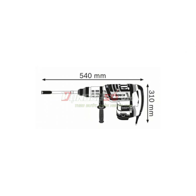 Máy khoan búa SDS max, 45mm Bosch GBH 8-45 DV - 06112650K0
