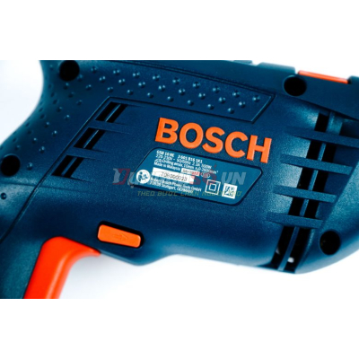 Máy khoan động lực 10mm (valy nhựa, bộ mũi khoan, đầu vít) Bosch GSB 10 RE SET - 06012161K0